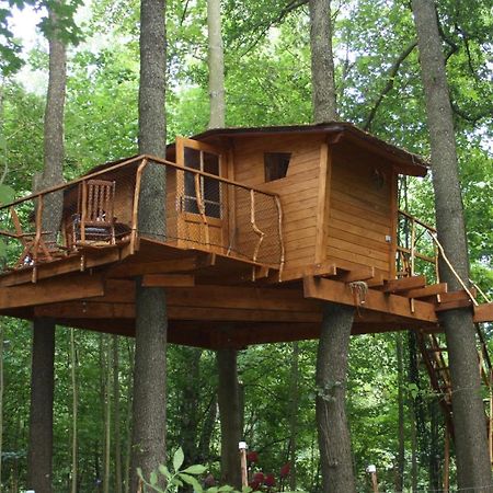 Treehouse V Brdech Villa Bohutín Exteriör bild