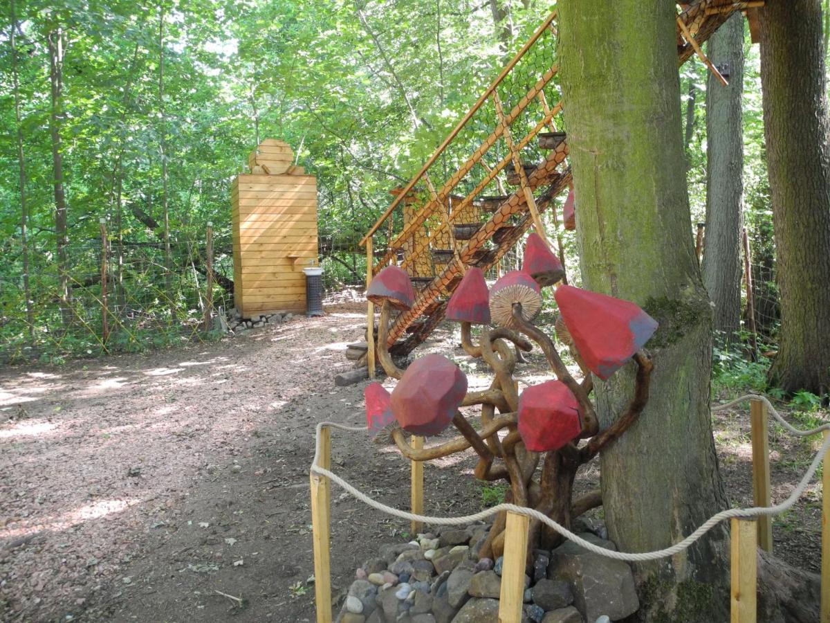 Treehouse V Brdech Villa Bohutín Exteriör bild