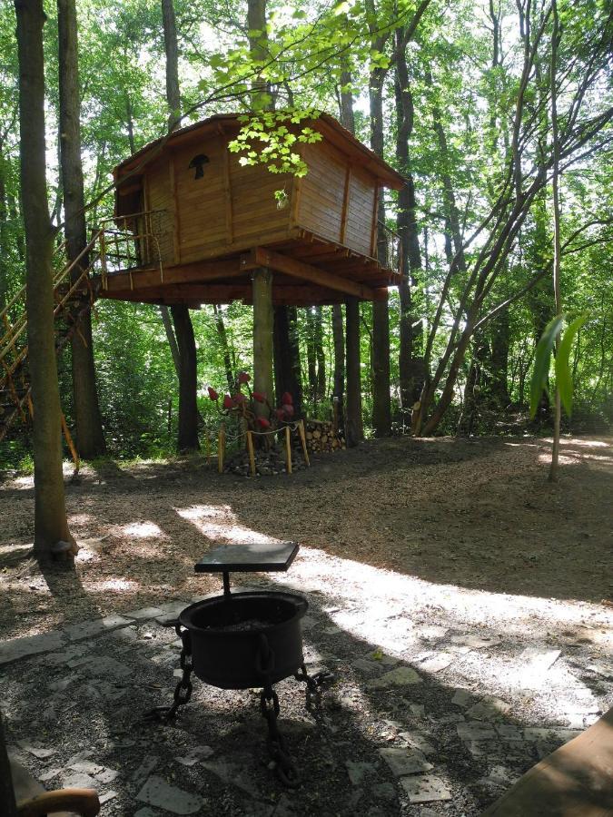 Treehouse V Brdech Villa Bohutín Exteriör bild