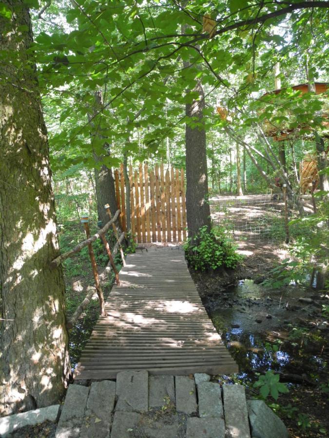 Treehouse V Brdech Villa Bohutín Exteriör bild